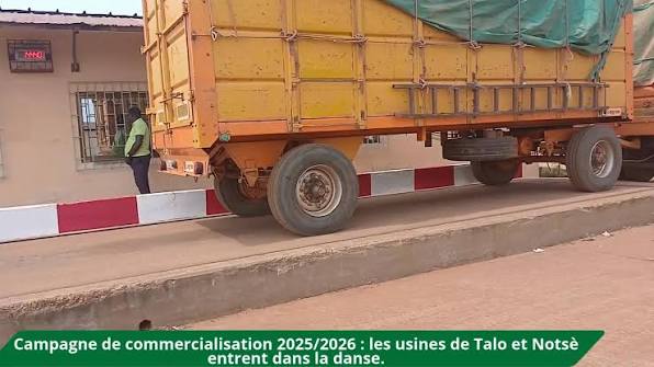 Camions NSCT transport coton Togo